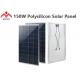 Easy Operation Polycrystalline Solar Panel 150 Watt  Low Iron Tempered Glass