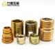 Grade 12.9 Precision CNC Machining Parts Threaded Brass Inserts M8 For Wood
