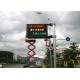 Outdoor P8 LED Road Signs , Waterproof LED Traffic Display For Message Showing