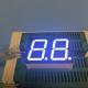 White 0.8 Dual Digit 7 Segment LED Display Common Anode For Instrument Panel