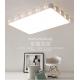 Tri-color/non-pole dimming small/medium/big simple and fashionable bedroom/living room/balcony ceiling lamp