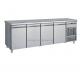Commercial Restaurant Kitchen Refrigerator Worktop Undercounter Fridge With 4 Doors