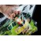 SGS Fresh Vegetable Plastic Packaging Bags CPP Reclosed Resealable Plastic Bags