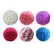 Silk Plastic Artificial Kissing Ball Flower Arrangement 15'' 16'' 17''