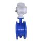Motorized Actuated Cast Iron Flanged Electric Ventilation Butterfly Valve for Solution