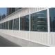 Highway Soundproof Perforated Metal Mesh 80mm 100mm Perforated Noise Barrier Panels