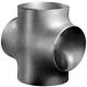 SS316L Sanitary Pipe Fittings Stainless Steel Seamless Equal Cross Tee Food Grade