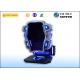 Interactive Virtual Reality Cinema Game / 9d Vr Chair Blue And Red