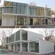 Cafeteria Flat Pack Steel Structure Sandwich Panel Container House