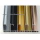 Superior Aluminium Picture Frame Moulding Profiles With Concave Surface