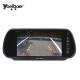 HD Image 800*480 Car Rear View Camera Monitor 7W Support For USB / SD Card