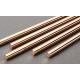 Cylindrical Solid Copper Bar High Conductivity Width 10mm-125mm Industrial