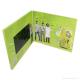 Hardcover Musical Invitation Video Postcard Mailer Artificial Theme For Commercial