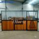 Sliding Door Style Equine Stall Fronts Bamboo Pine Powder Coating