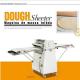 0.75kw Electric Dough Sheeter , 380mm Electric Pastry Roller