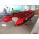 Small 0.9mm PVC Rigid Hull Inflatable Boat 6 Person With Front Locker