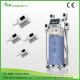 Blue color cryolipolysis body slimming machine with 4 handles
