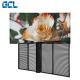 GCL 1000mm Customized Flexible Transparent LED Screen For Indoor Easy Installation
