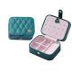 Jewelry Box For Women Layer Travel Jewelry Organizer For Necklace Earring Rings PU Leather Jewelry Holder Case