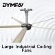 3.6m 0.7kw Large Industrial Ceiling Fans Supermarket Large HVLS Fan