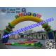 Outdoor Inflatable Gate Arch for Advertising , Custom Inflatable Archway