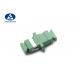 flange Fiber Optic Adapter , Sc Apc Single Adapter With Shutter