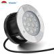 9W Recessed Underwater Light , Stainless Steel Color Changing Led Pool Lights