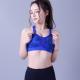 Woman sports bra in Gym,   ventilated,  noble design,   casual weave.  XLBR002