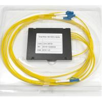 Lightweight Fiber Optic Splitter , 1x4 PLC Splitter LC/UPC Connector