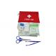 Convenient Small Travel First Aid Kit For Home Red Color 18.5*13CM Size