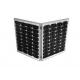 80 Watt Folding Solar Panels , High Efficiency Solar Panels Anti Reflective