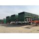 40000kg Sidewall Semi Trailer Shipping Container Trailer For Bulk Cargo