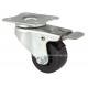 Plate Brake Edl Mini 1.5 30kg Swivel PU Caster with Customization and Customized Request