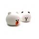 Silicone Colorful Cute Bear Night Light,cute little,silicone household items