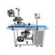 Electric Auto Top and Bottom Flat Box Sticker Labeling Machine for Carton Assembly Line