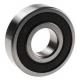 Deep Groove sealed Ball Bearing,6305-2RS 25X62X17MM chrome steel black color