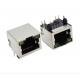 Stand Up Shielded Transformer Magnetic Rj45 Connector