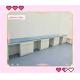 Heat & Chemical Resistant White Chemistry Lab Bench laboratory tables For School & Hospital