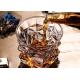 Customized Lead Free Crystal Liquor Glasses Clear For Drinking