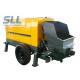Large Capacity Mobile Cement Mortar Pump Long Service Life 12 Months Warranty