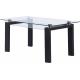 Sun On 10mm Glass Top 88kgs Contemporary Dining Room Sets