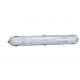 Pure White Plastic 36W IP65 LED Tri-Proof Light Fixture For Gas Station , Banks