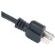 America NEMA 5 - 15P 125V 10A UL Approval 3 Prongs Home Appliance Power Cord US