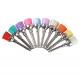 Disposable Latch Type Dental Polishing Cup , Dental Prophy Brushes With Multi Colors