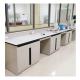 Alkali Resistant Laboratory Wall Bench , W750*H850mm Side Lab Work Benches