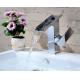 Tub faucet ceramic cartridge single handle taps glass waterfall faucet