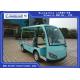 4KW Powerful Motor Left Hand Drive Electric Luggage Cart / Electric Freight Car With Roof