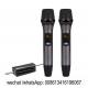 U19 / UHF professional teaching wireless microphone/  20 channel frequency/metal handheld/6.35 to 3.5 jack