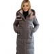 FODARLLOY New women's wear winter thick hooded in the long collision color women cotton-padded puff jacket