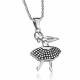 New Fashion Tagor Jewelry 316L Stainless Steel Pendant Necklace TYGN184
